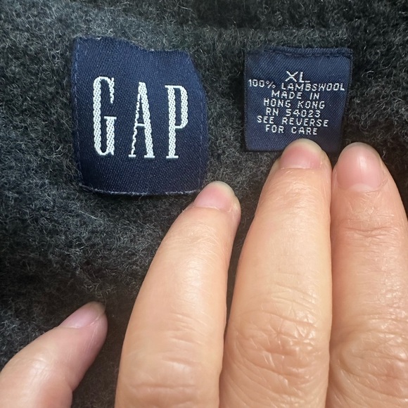 Gap 100% lambswool vest pullover - Picture 4 of 7